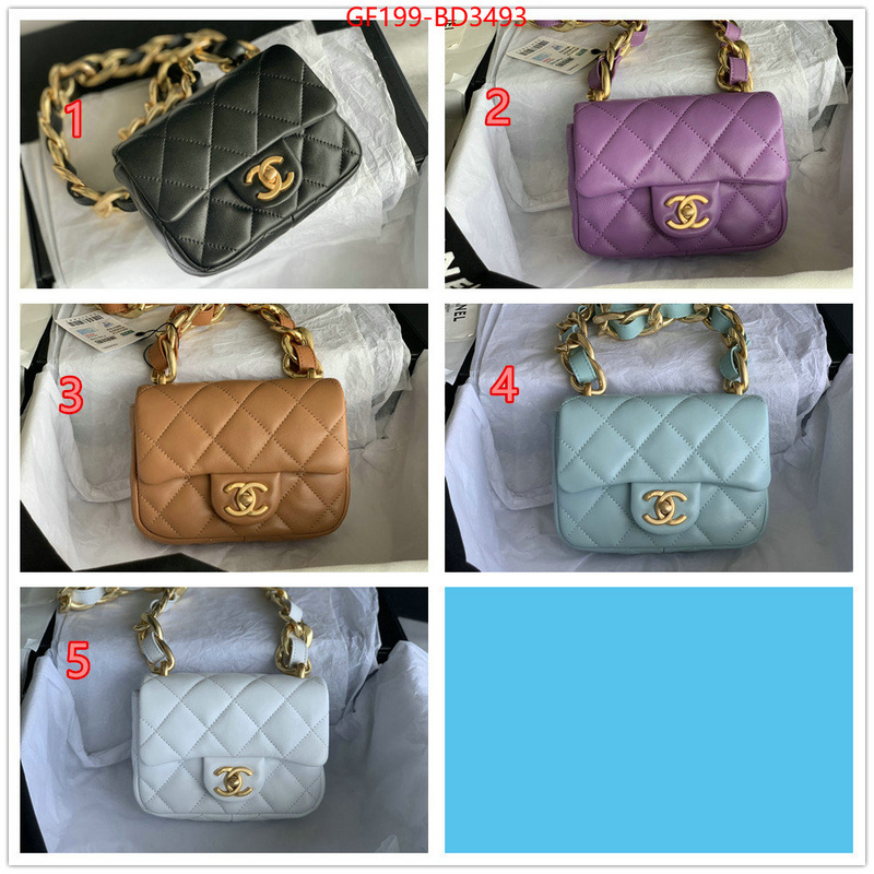 Chanel Bags(TOP)-Diagonal-,ID: BD3493,$: 199USD