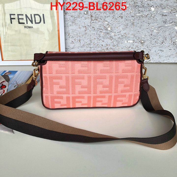 Fendi Bags(TOP)-Baguette,replica 2023 perfect luxury ,ID: BL6265,$: 229USD