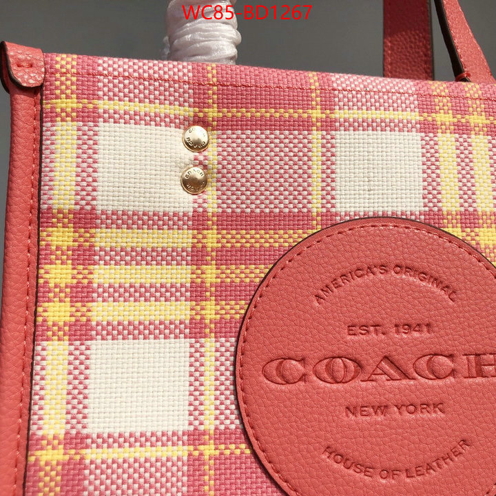 Coach Bags(4A)-Tote-,good ,ID: BD1267,$: 85USD