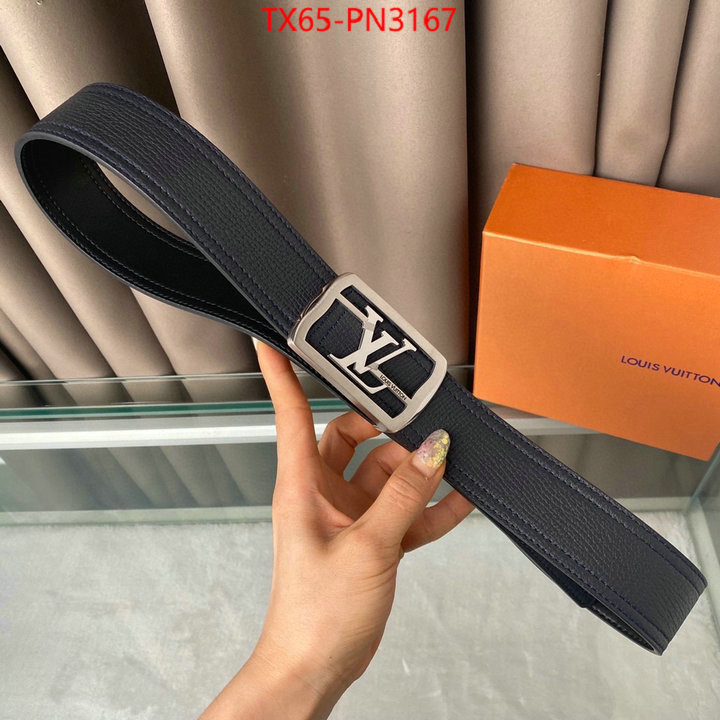 Belts-LV,2023 perfect replica designer , ID: PN3167,$: 65USD