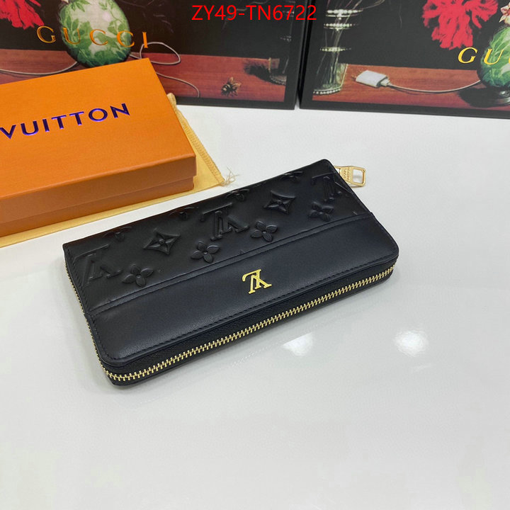 LV Bags(4A)-Wallet,ID: TN6722,$: 49USD