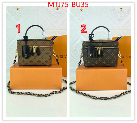 LV Bags(4A)-Vanity Bag-,fashion ,ID: BU35,$: 75USD
