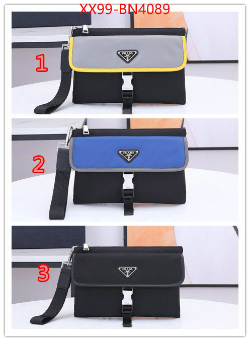 Prada Bags(TOP)-Clutch-,ID: BN4089,$: 99USD