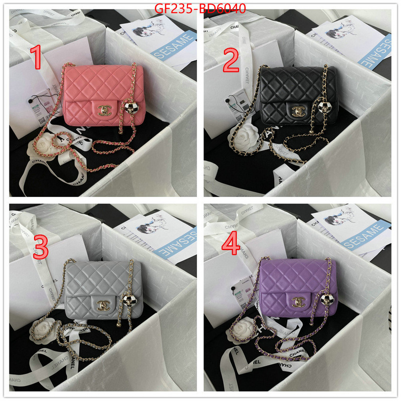 Chanel Bags(TOP)-Diagonal-,ID: BD6040,$: 235USD