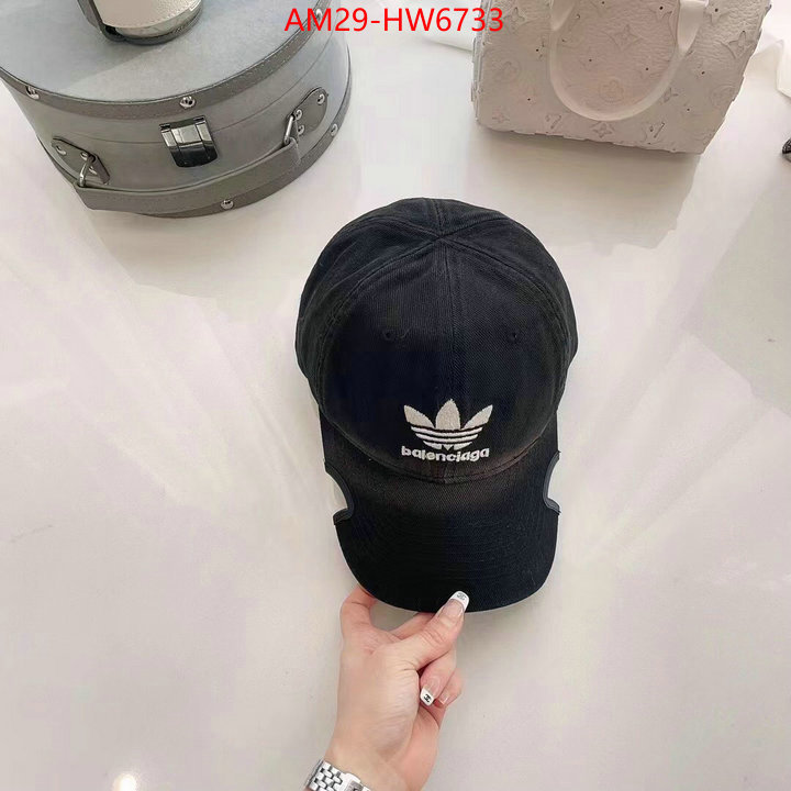 Cap (Hat)-Balenciaga,wholesale replica shop , ID: HW6733,$: 29USD