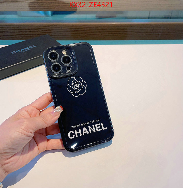 Phone case-Chanel,high quality happy copy , ID: ZE4321,$: 32USD