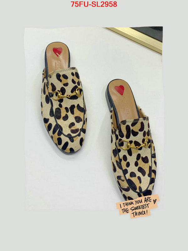 Women Shoes-Gucci,good quality replica , ID: SL2958,$: 75USD