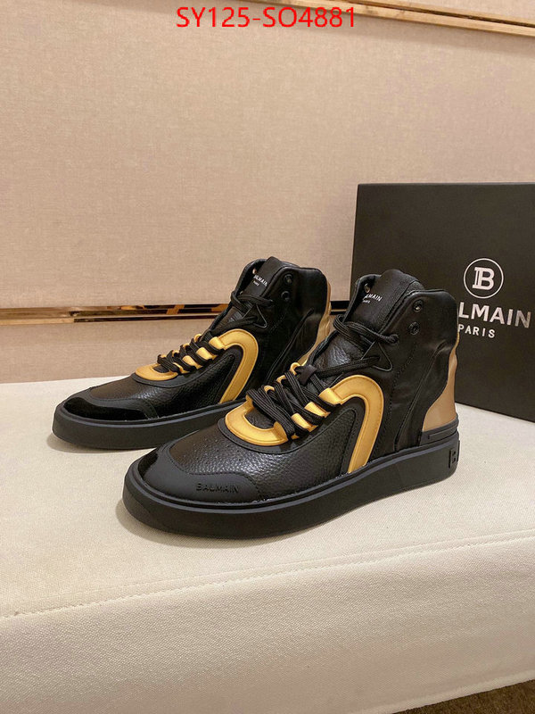 Men Shoes-Balmain,2023 aaaaa replica 1st copy , ID: SO4881,$: 125USD