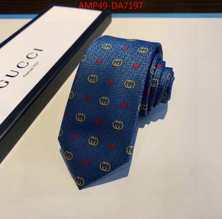 Ties-Gucci,new designer replica , ID: DA7197,$: 49USD