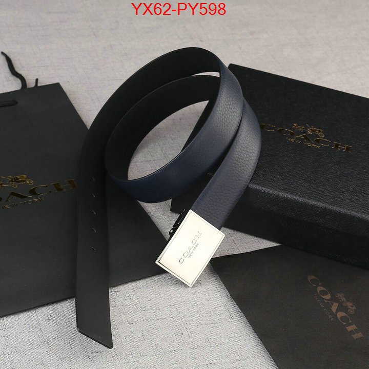 Belts-Coach,found replica , ID: PY598,$:62USD