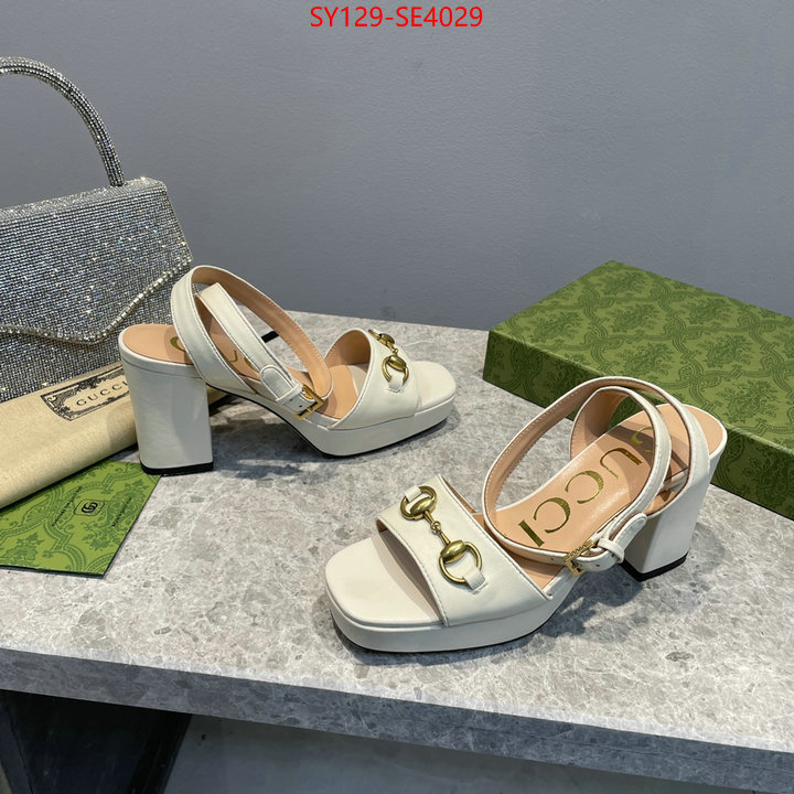 Women Shoes-Gucci,luxury fashion replica designers , ID: SE4029,$: 129USD