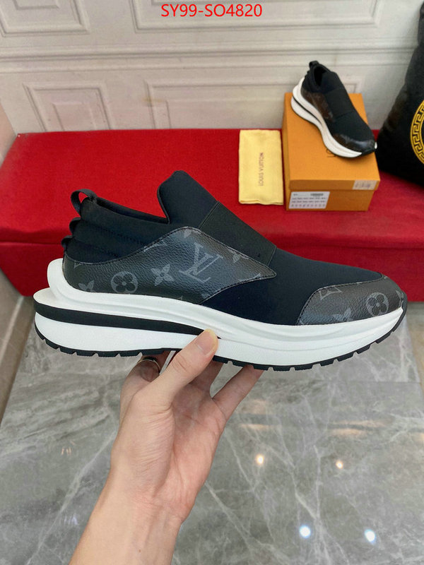 Men Shoes-LV,replica for cheap , ID: SO4820,$: 99USD