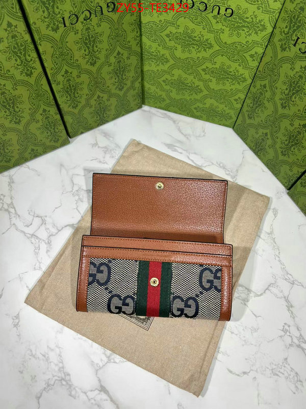 Gucci Bags(4A)-Wallet-,high quality online ,ID: TE3429,$: 55USD