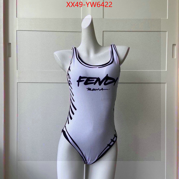 Swimsuit-Fendi,top quality fake , ID: YW6422,$: 49USD