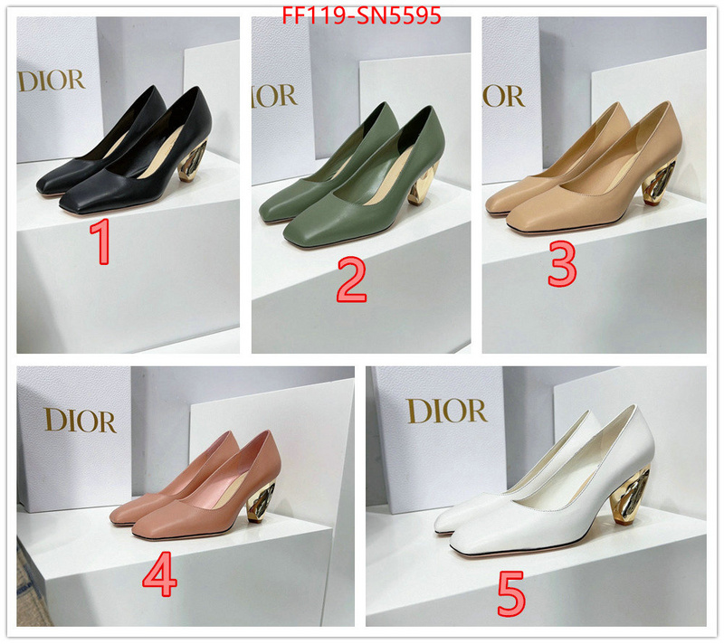 Women Shoes-Dior,replica 1:1 , ID: SN5595,$: 119USD