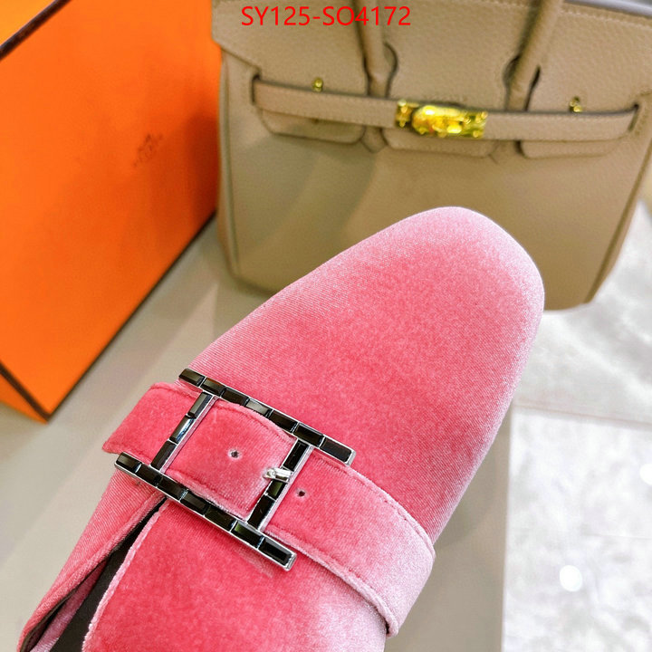 Women Shoes-Hermes,1:1 replica wholesale , ID: SO4172,$: 125USD