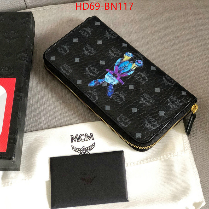 MCM Bags(TOP)-Wallet,ID: BN117,$: 69USD