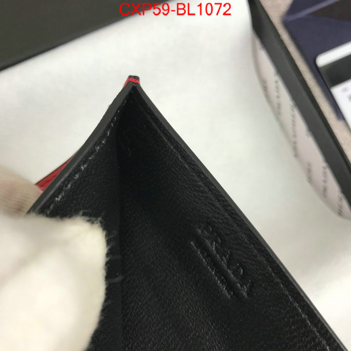 Prada Bags(TOP)-Wallet,ID: BL1072,$: 59USD