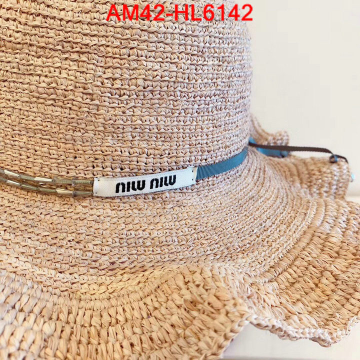 Cap (Hat)-Miu Miu,best quality fake , ID: HL6142,$: 42USD