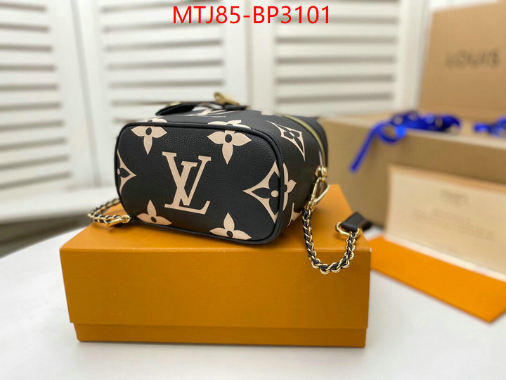 LV Bags(4A)-Vanity Bag-,top 1:1 replica ,ID: BP3101,$: 85USD