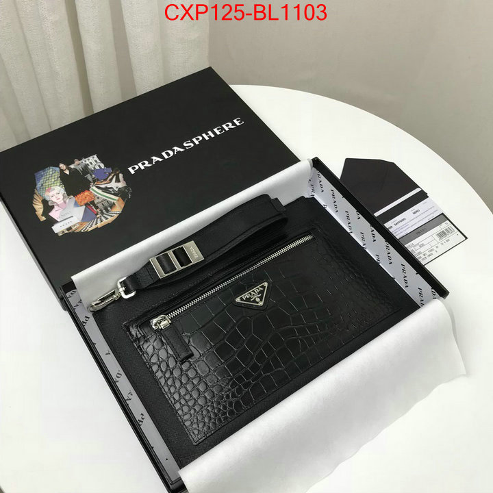 Prada Bags(TOP)-Clutch-,ID: BL1003,$: 125USD