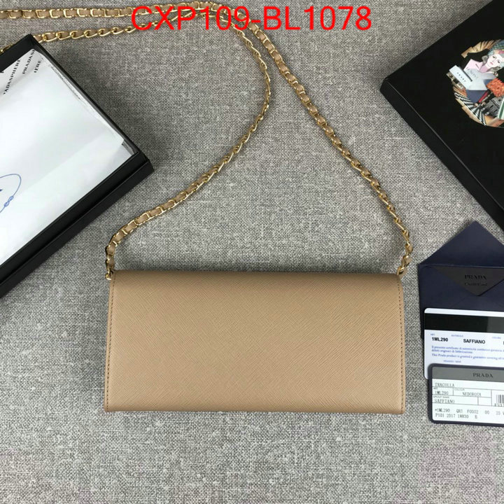 Prada Bags(TOP)-Diagonal-,ID: BL1078,$: 109USD