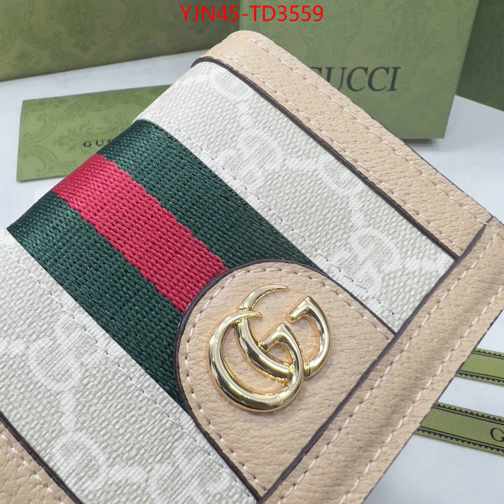 Gucci Bags(4A)-Wallet-,best replica ,ID: TD3559,$: 45USD