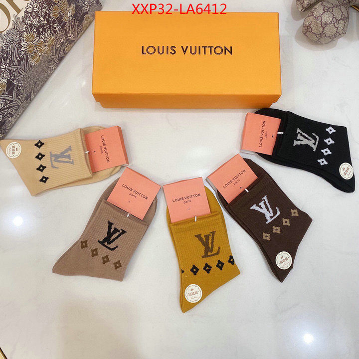 Sock-LV,where quality designer replica , ID: LA6412,$: 32USD