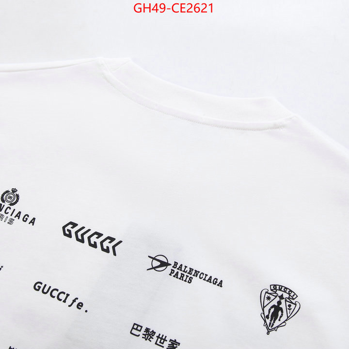 Clothing-Gucci,replicas buy special , ID: CE2621,$: 49USD