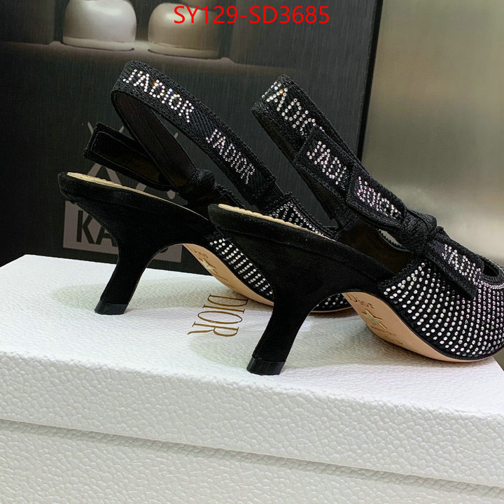 Women Shoes-Dior,replcia cheap , ID: SD3685,$: 129USD