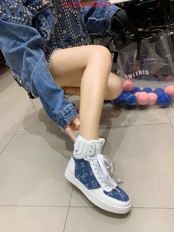 Women Shoes-LV,1:1 clone , ID:SA2623,$: 129USD