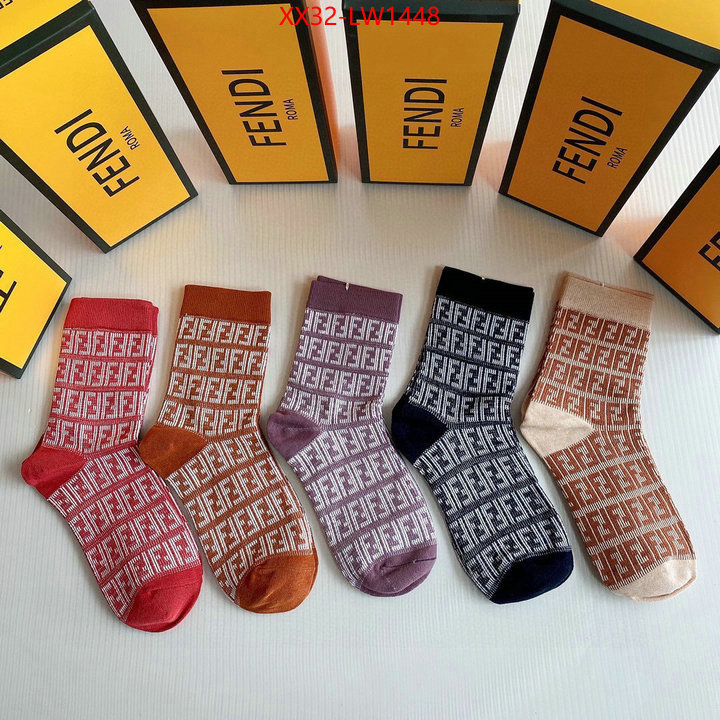 Sock-Fendi,1:1 , ID: LW1448,$: 32USD