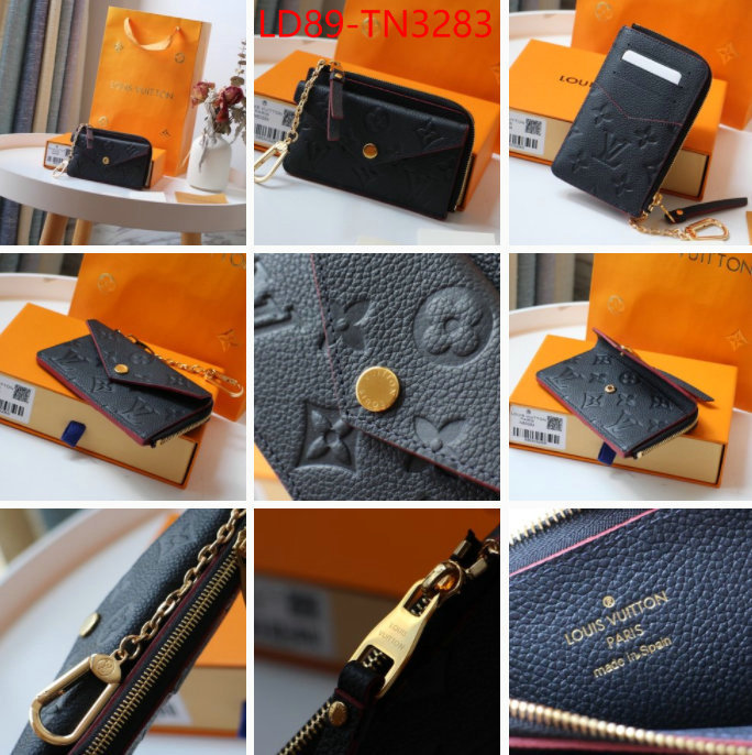 LV Bags(TOP)-Wallet,ID: TN3283,$: 89USD