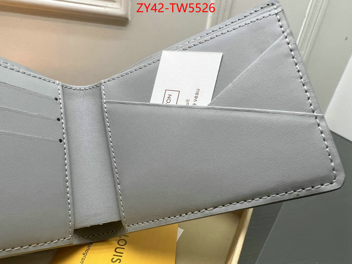 LV Bags(4A)-Wallet,best quality designer ,ID: TW5526,$: 42USD