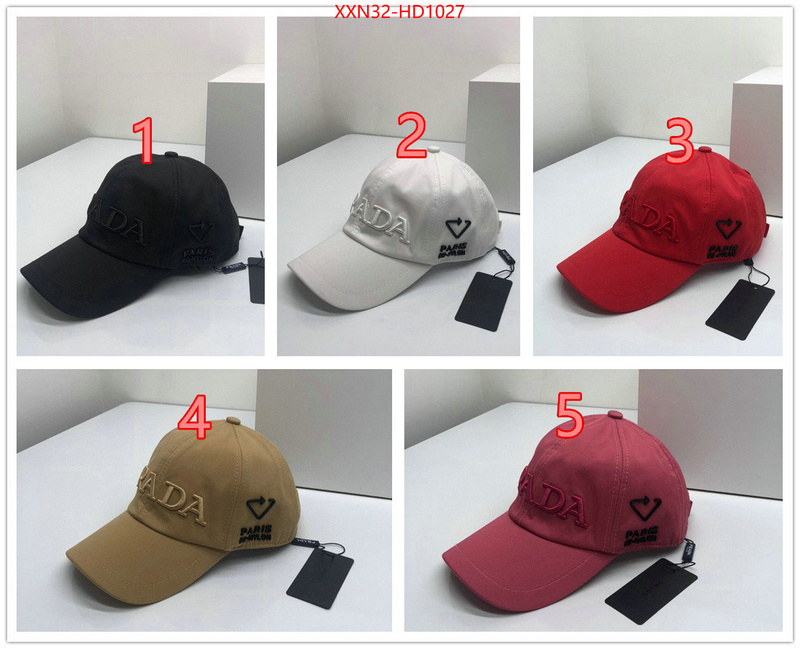 Cap (Hat)-Prada,replica , ID: HD1027,$: 32USD