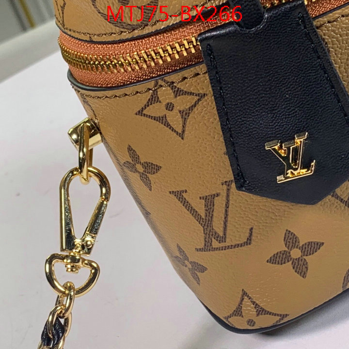 LV Bags(4A)-Vanity Bag-,wholesale ,ID: BX266,$: 75USD