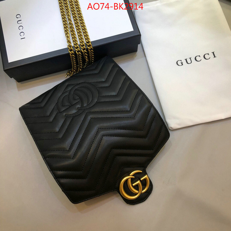 Gucci Bags(4A)-Wallet-,ID: BK2914,$:74USD