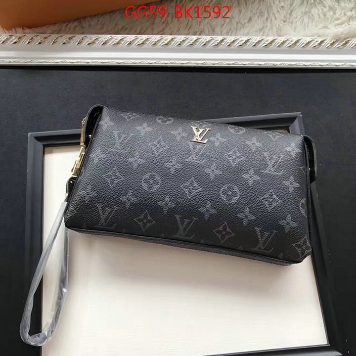 LV Bags(4A)-Wallet,ID: BK1592,$:59USD