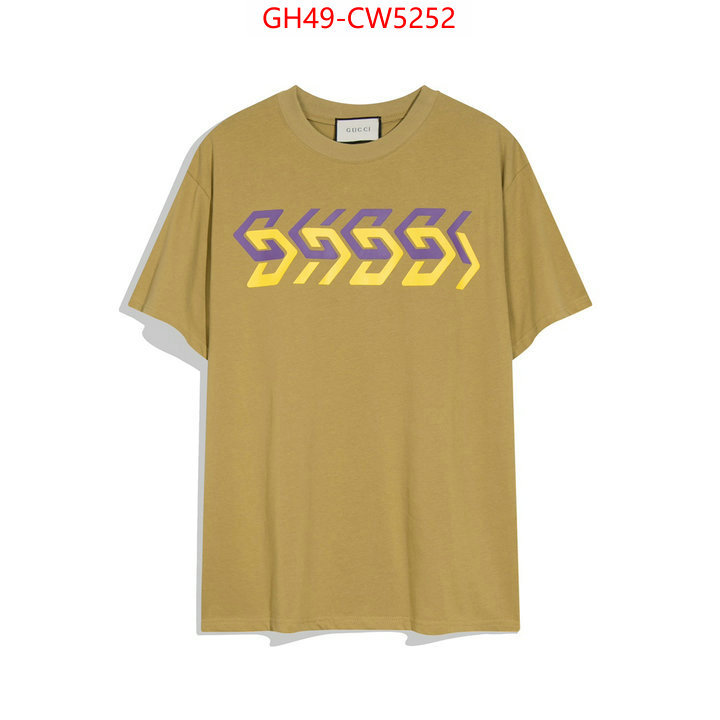 Clothing-Gucci,how to buy replica shop , ID: CW5252,$: 49USD