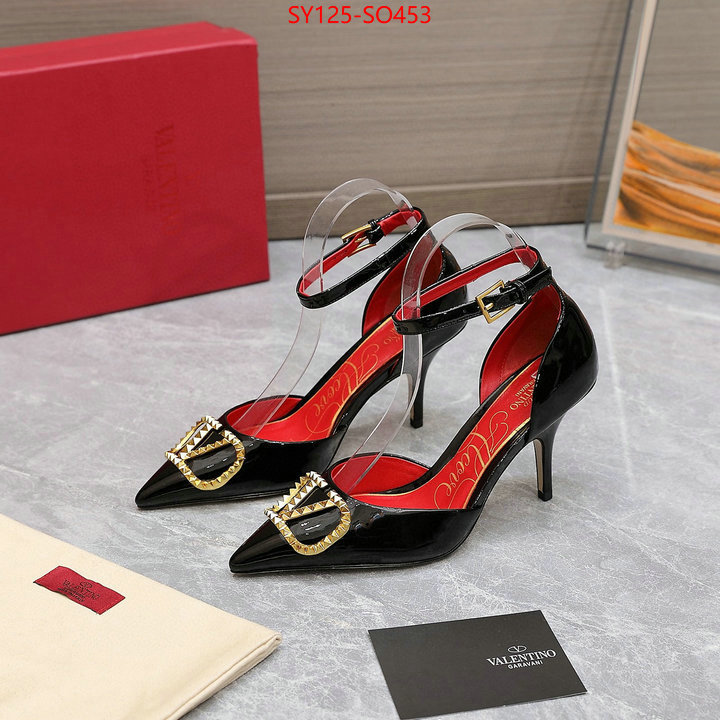 Women Shoes-Valentino,aaaaa+ class replica , ID: SO453,$: 125USD