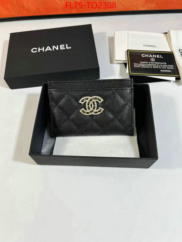 Chanel Bags(TOP)-Wallet-,ID: TO2308,$: 75USD