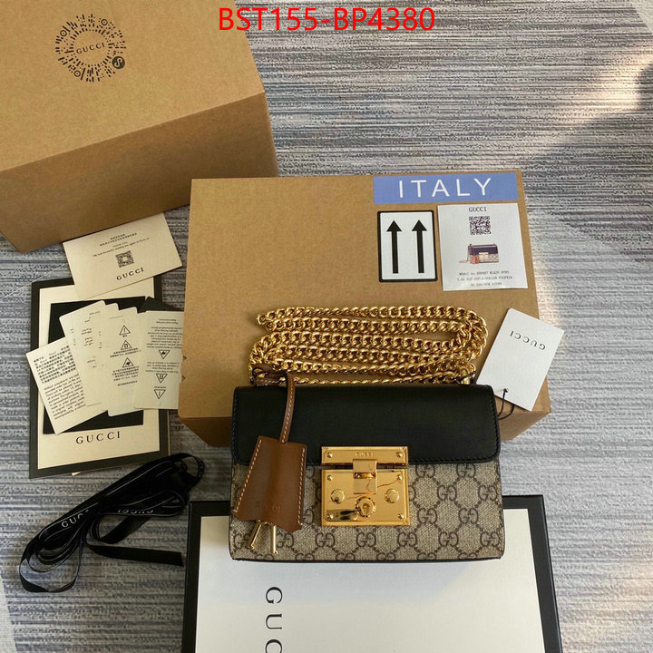 Gucci Bags(TOP)-Padlock-,replica shop ,ID: BP4380,$: 155USD