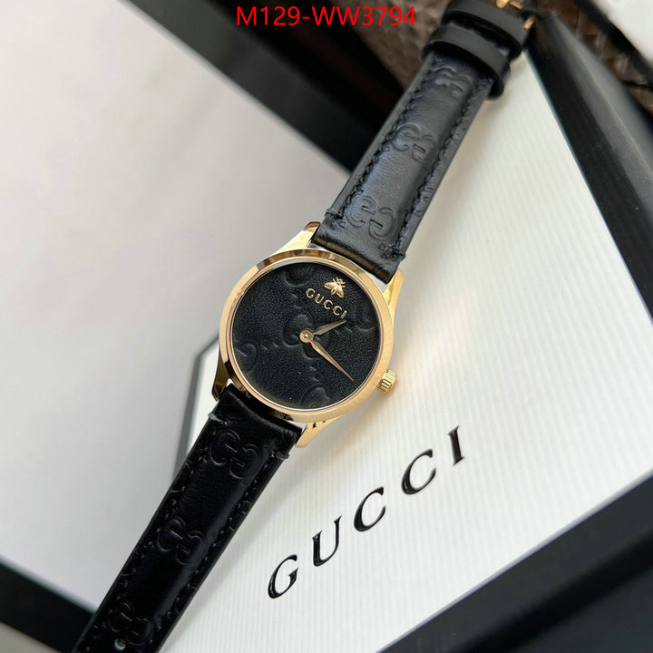 Watch(4A)-Gucci,replica wholesale , ID: WW3794,$: 129USD