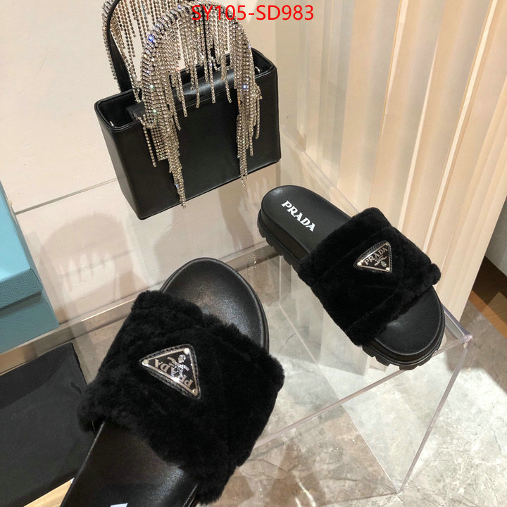 Women Shoes-Prada,replcia cheap from china , ID: SD983,$: 105USD