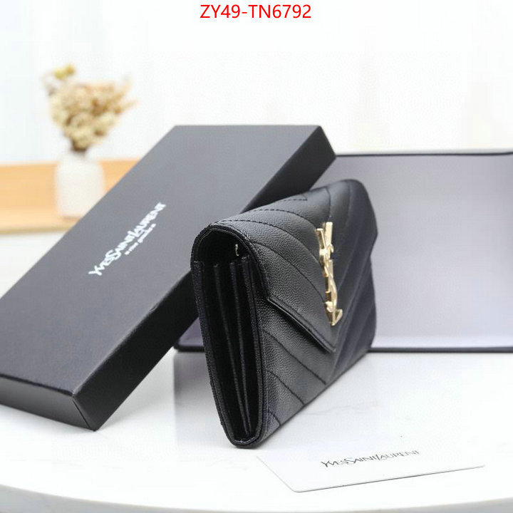 YSL Bag(4A)-Wallet-,ID: TN6792,$: 49USD