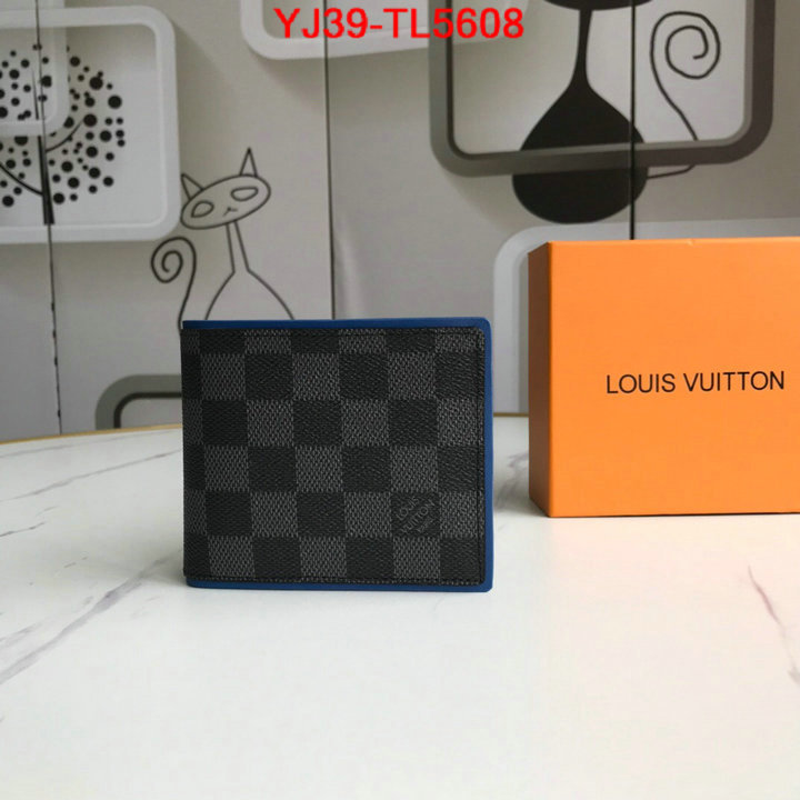 LV Bags(4A)-Wallet,ID: TL5608,$: 39USD