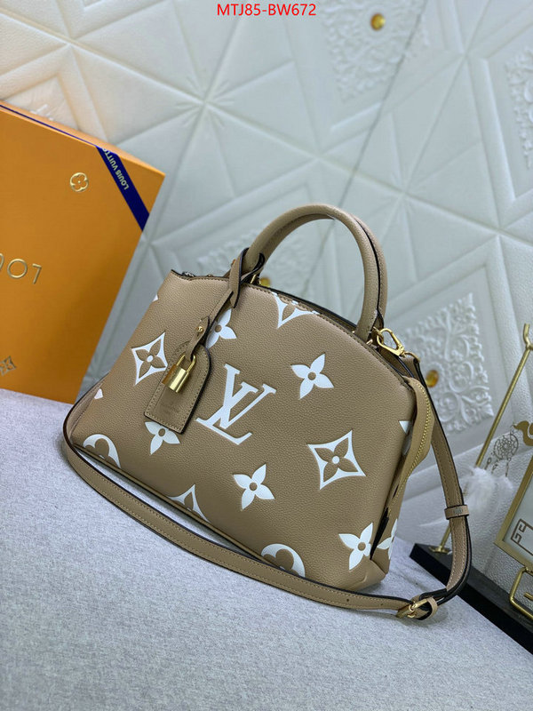 LV Bags(4A)-Handbag Collection-,mirror quality ,ID: BW672,$: 85USD