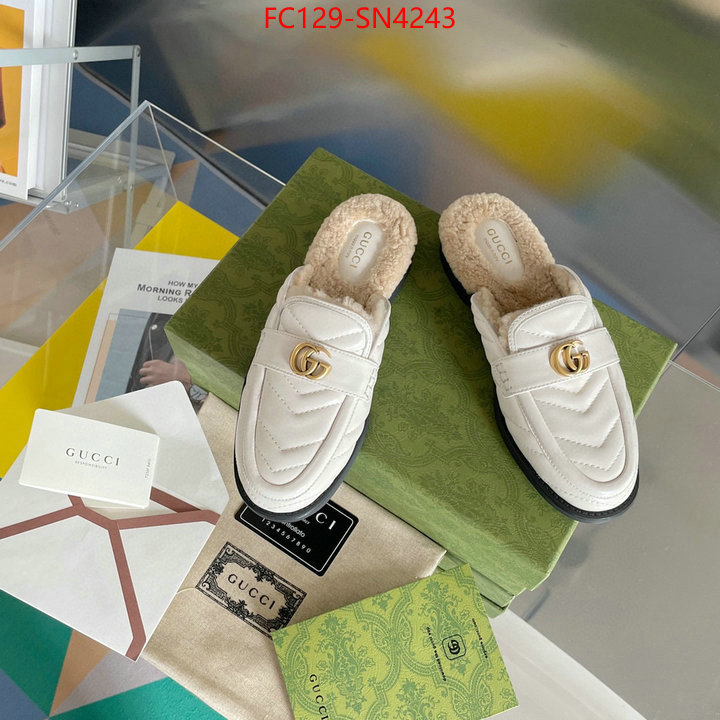 Women Shoes-Gucci,best fake , ID: SN4243,$: 129USD