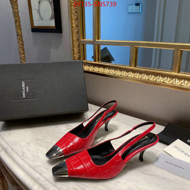 Women Shoes-YSL,high quality online , ID: SN5739,$: 135USD