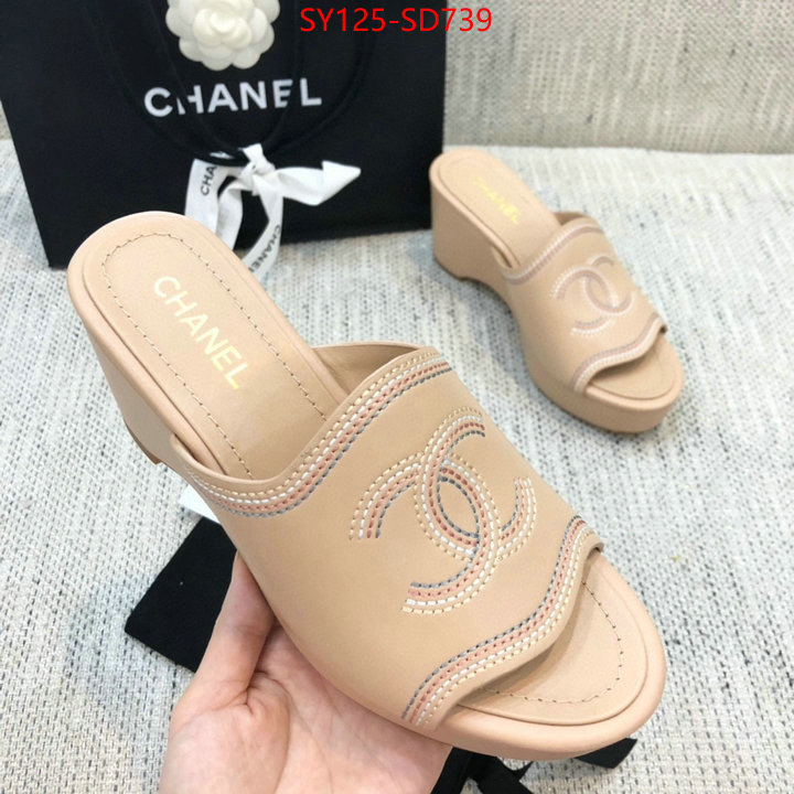 Women Shoes-Chanel,high quality replica designer , ID: SD739,$: 125USD